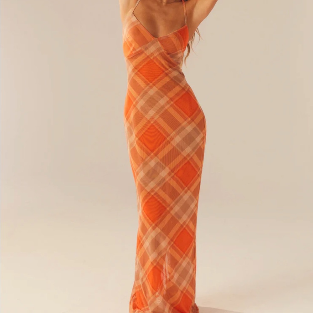Peppermayo Broadway Nights Maxi Dress - Saffron